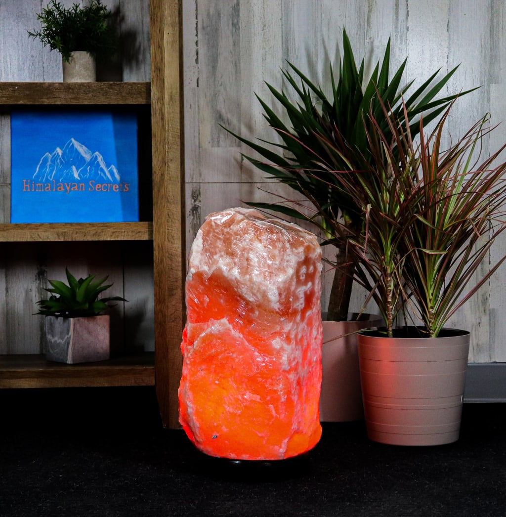 Natural Pink Himalayan Salt Lamp 6-8 Lbs