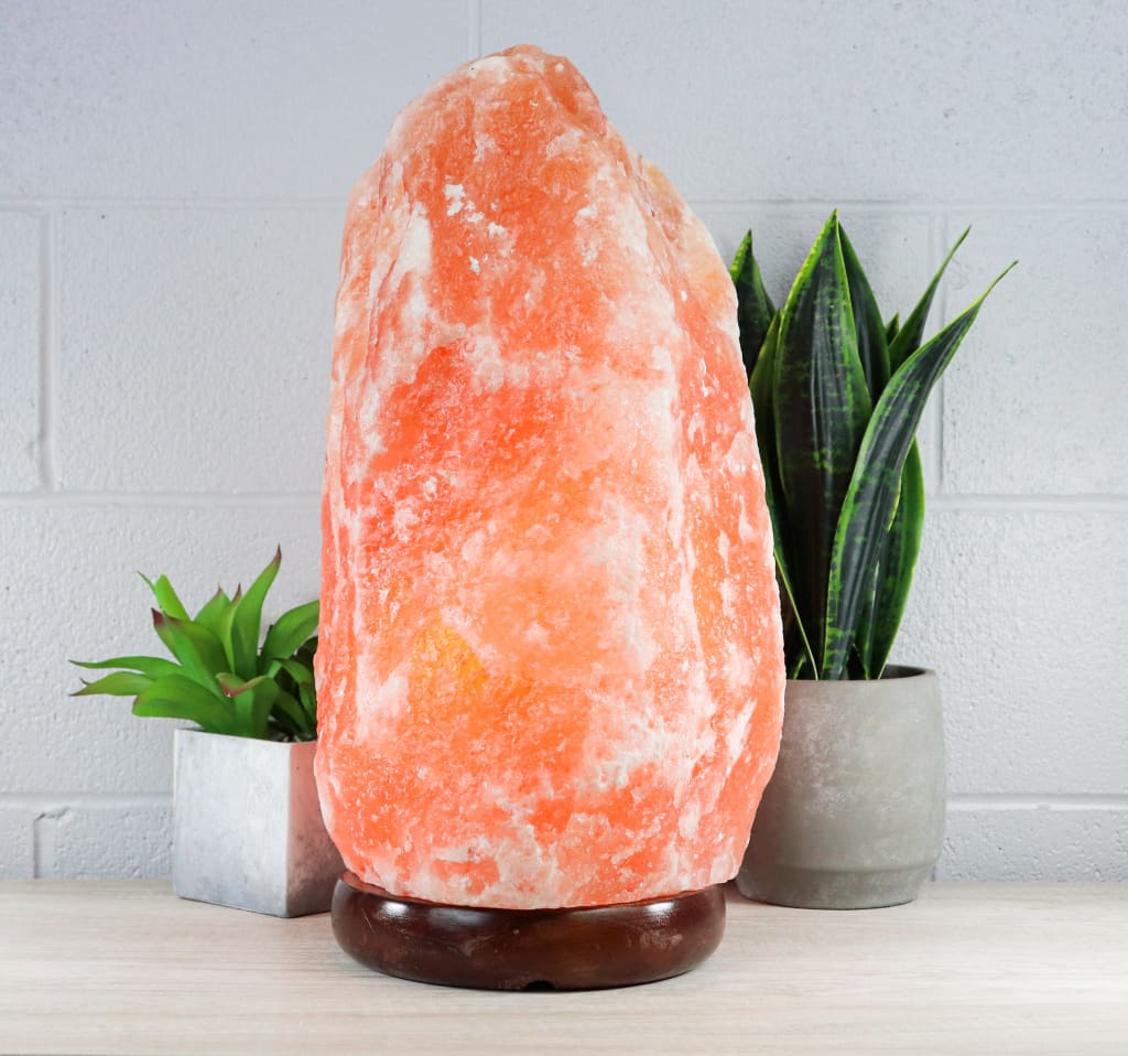 Natural Pink Himalayan Salt Lamp 6-8 Lbs