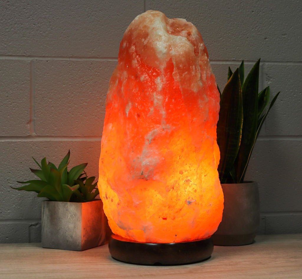 Natural Pink Himalayan Salt Lamp 6-8 Lbs