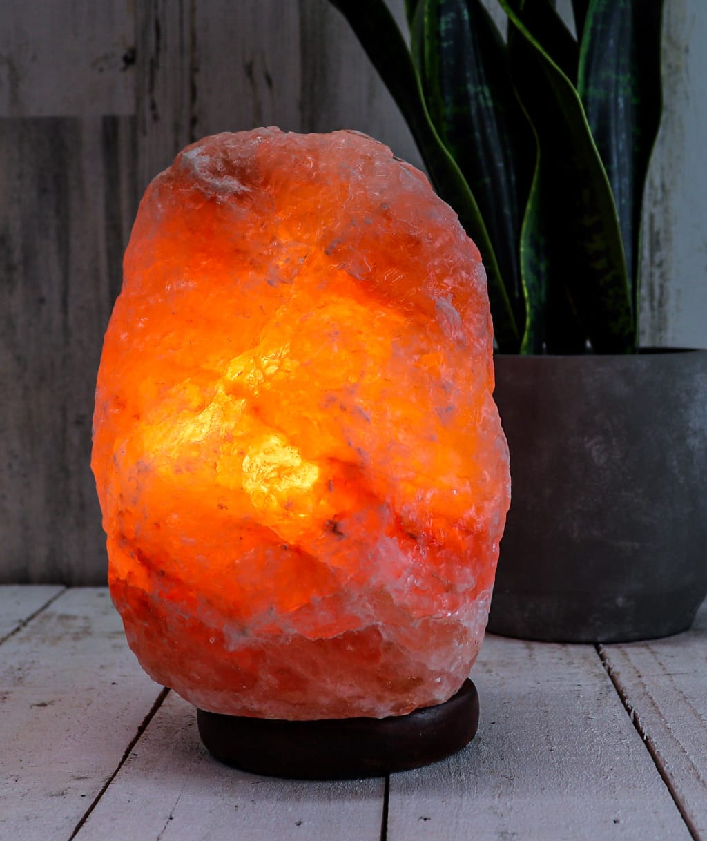 Natural Pink Himalayan Salt Lamp 6-8 Lbs